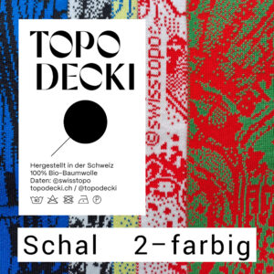 Designer Toposchal 2-farbig